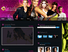 Tablet Screenshot of exclusiocelebrity.net